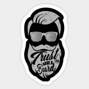 Beard Tattoo Facial Mens Sticker